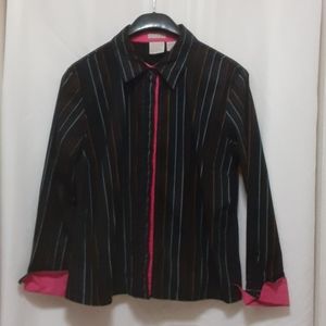 Fiorlini International multicolored striped blouse
